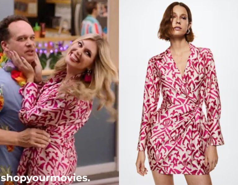 Spread: Xtasy’s Printed Satin Dress