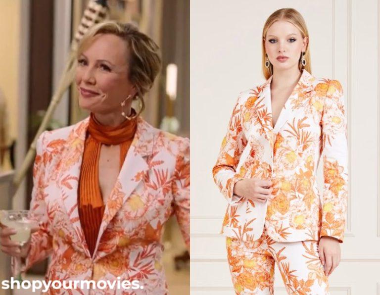 Spread: Marcia’s Floral Blazer
