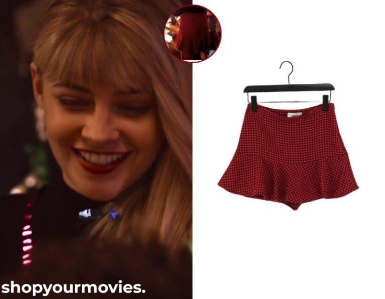 After Ever Happy: Tessa’s Red Houndstooth Skirt