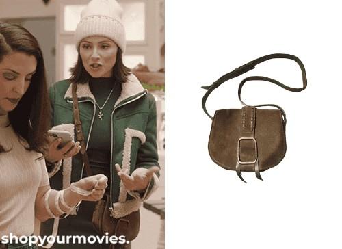 Trading Up Christmas: Michelle’s Brown Crossobody Bag