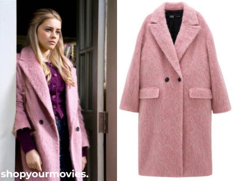 After We Fell: Tessa’s Pink Wool Coat