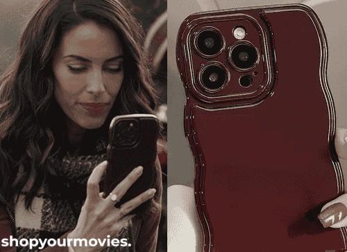 Happy Howlidays: Mia’s Wine Red Phone Case