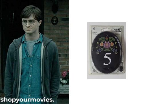 Harry Potter and the Deathly Hallows (Part 1): Dursley’s Floral Home Plaque