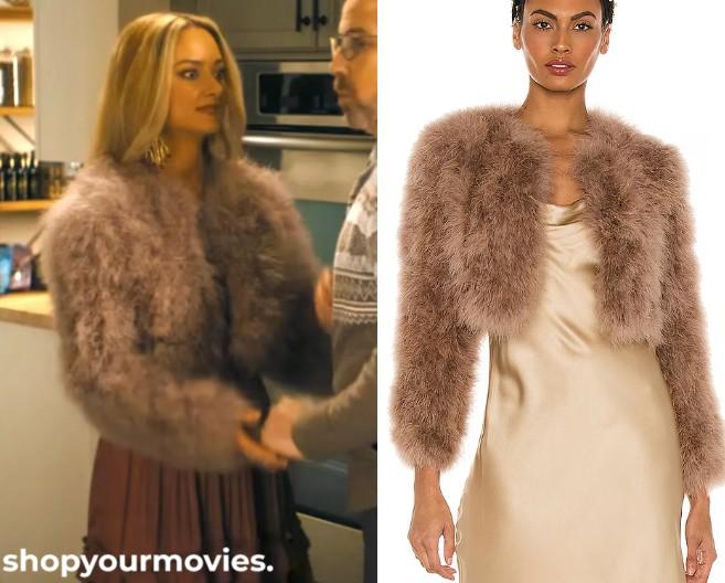 Our Little Secret: Cassie’s Mauve Fur Crop Jacket