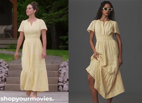 The Magic of Lemon Drops: Lolly’s Yellow Maxi Dress