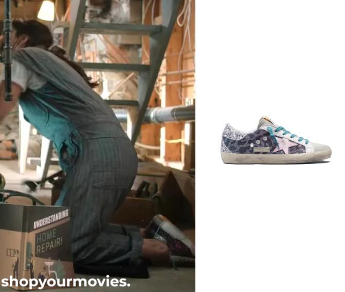 Hot Frosty: Kathy’s Black Leopard Sneakers