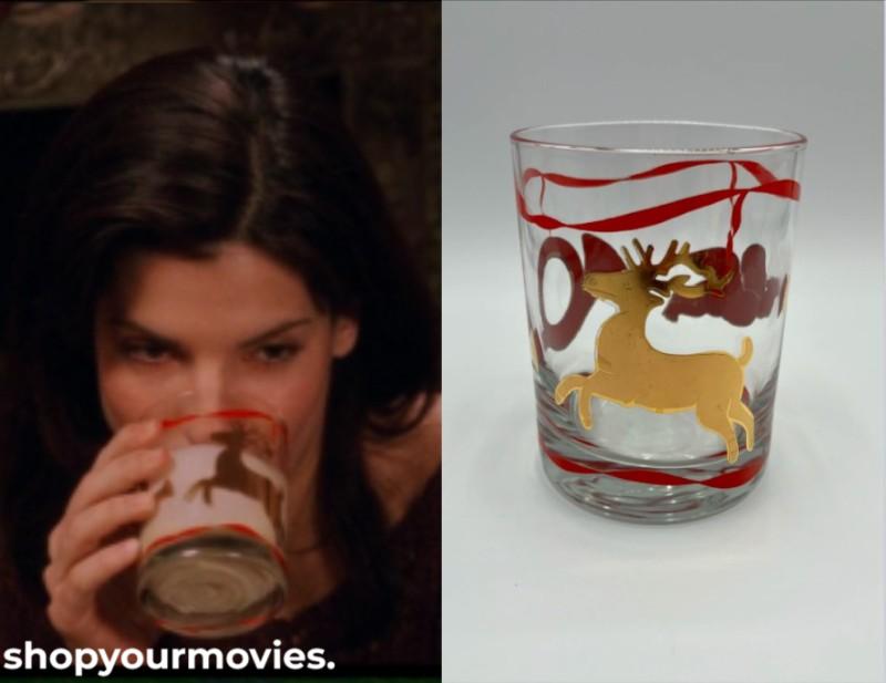 While You Were Sleeping: Lucy’s Reindeer Glass