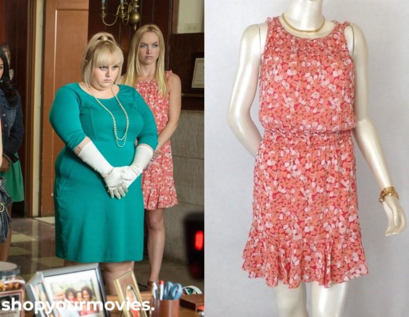 Pitch Perfect 2: Jessica’s Floral Sleeveless Dress