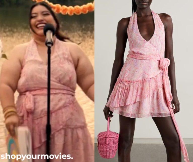 You’re Cordially Invited: Heather’s Ruffle Halter Mini Dress