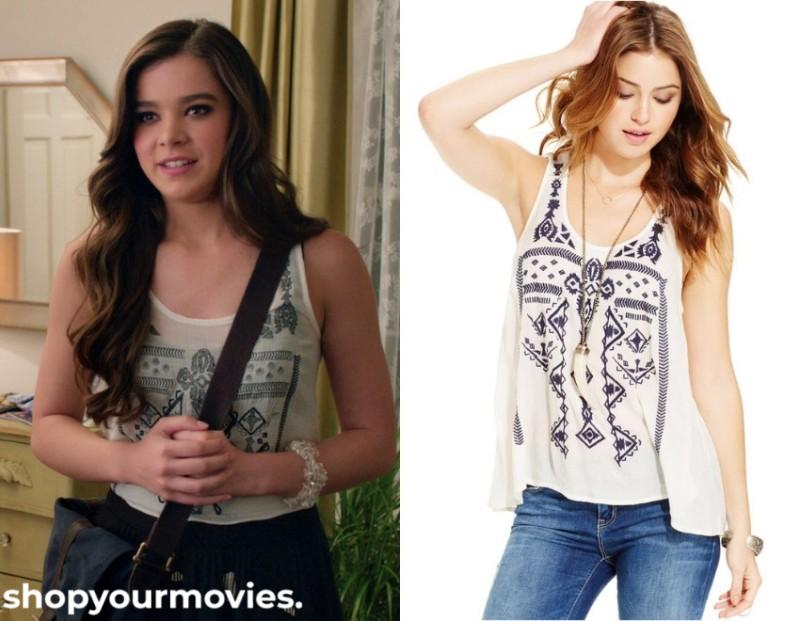 Pitch Perfect 2: Emily’s Embroidered Tank Top