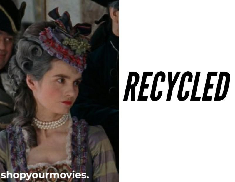 Marie Antoinette: Aunt Sophie’s Green and Purple Striped Dress