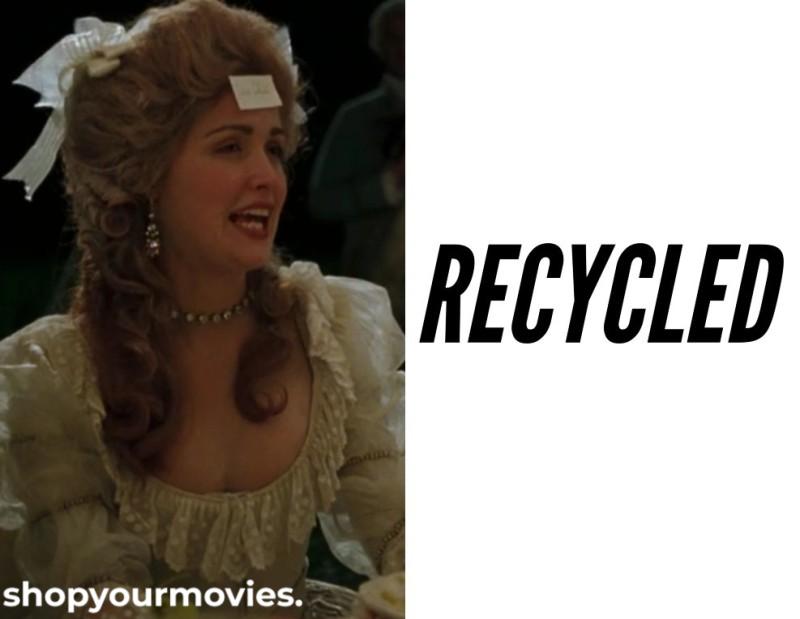 Marie Antoinette: Duchesse de Polignac’s White Dress