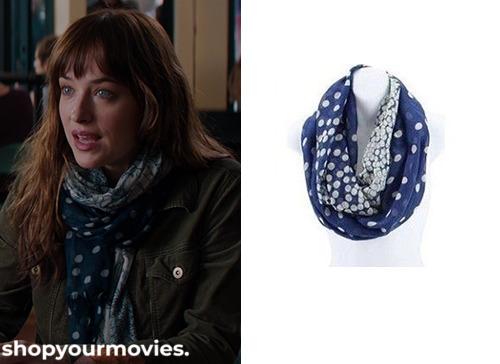 Fifty Shades of Grey: Anastasia’s Polka Dot Scarf