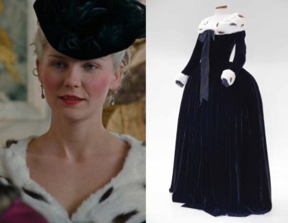 Marie Antoinette: Marie Antoinette’s Black Velvet Gown | Shopyourmovies