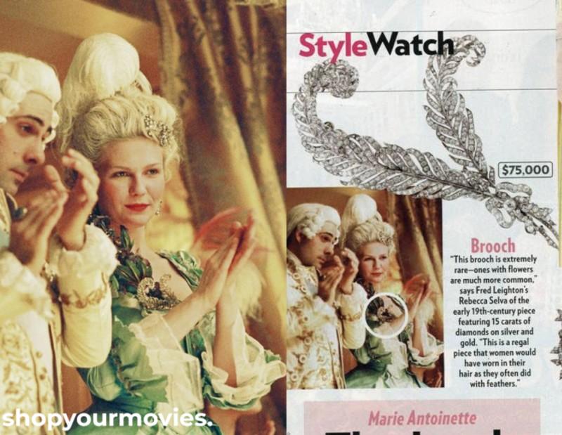 Marie Antoinette: Marie Antoinette’s Feathers Brooch
