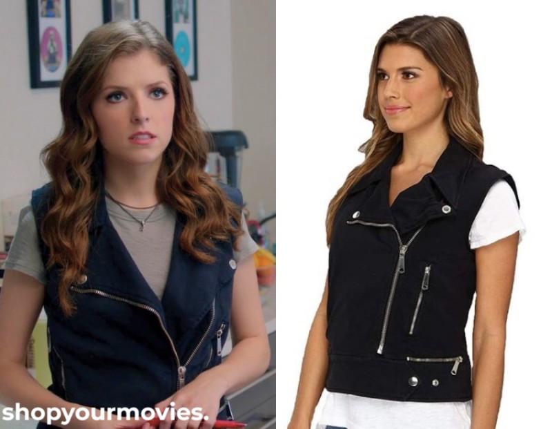 Pitch Perfect 2: Beca’s Black Zipper Vest