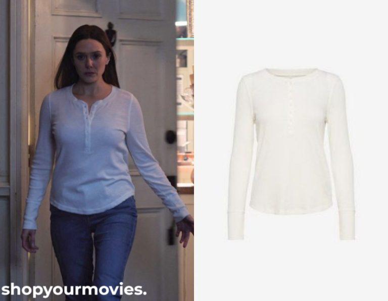 Doctor Strange in the Multiverse of Madness: Wanda’s Long Sleeve Henley T-shirt