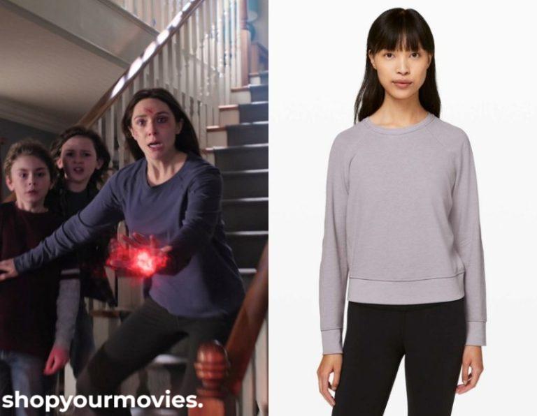 Doctor Strange in the Multiverse of Madness: Wanda’s Lavender Long Sleeve Top