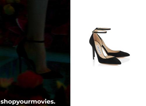 Fifty Shades Darker: Anastasia’s Suede Ankle Strap Pump