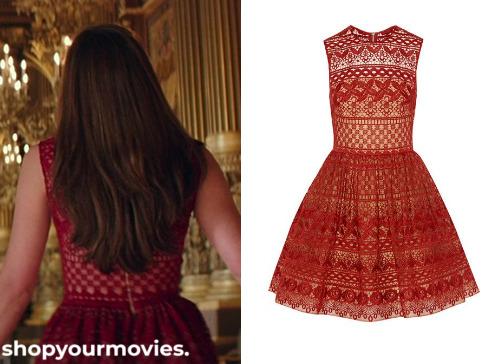 Fifty Shades Freed: Anastasia's Red Lace Dress | Shopyourmovies