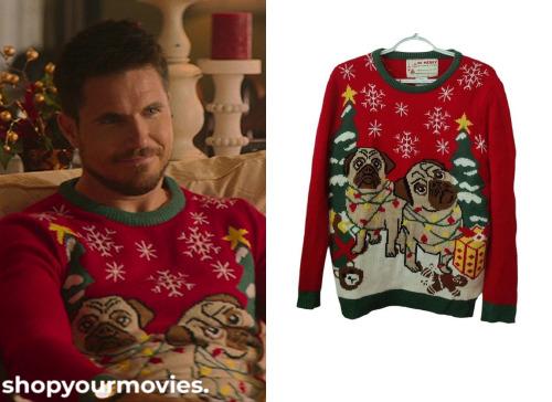EXmas: Graham’s Christmas Poodle Sweater