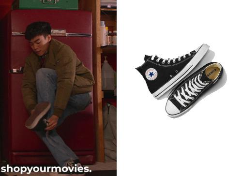 EXmas: Elliott’s Black High Top Sneakers