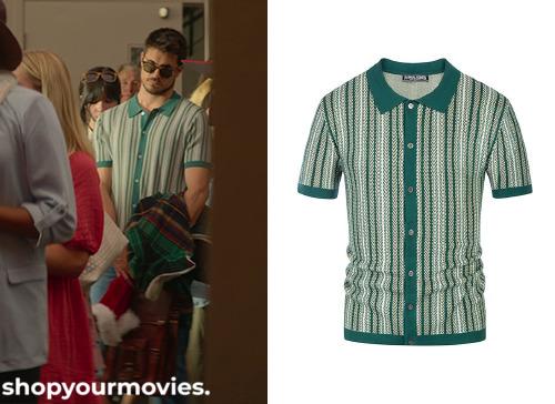 EXmas: Graham’s Green Short Sleeve Button Up Shirt