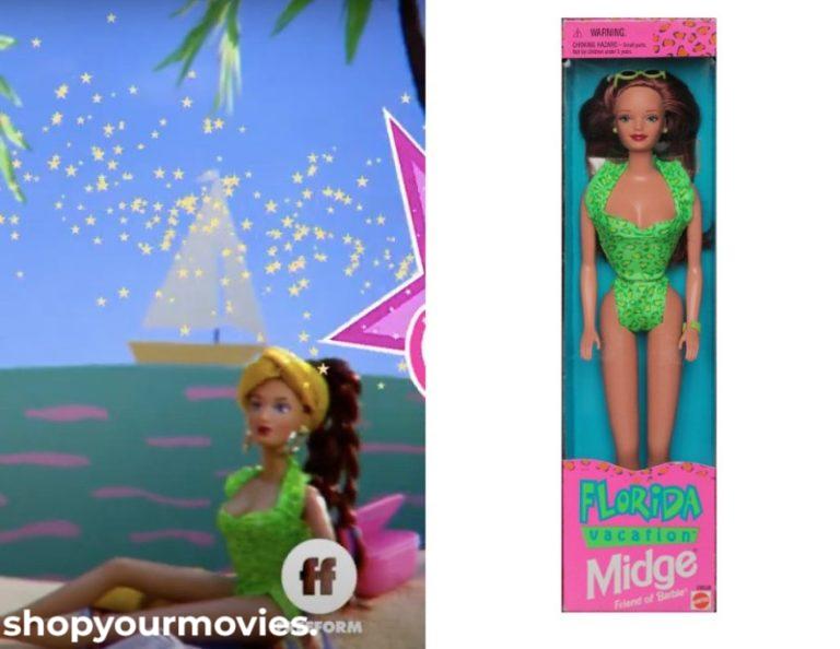Life-Size: Eve Doll in Green Swimsuit