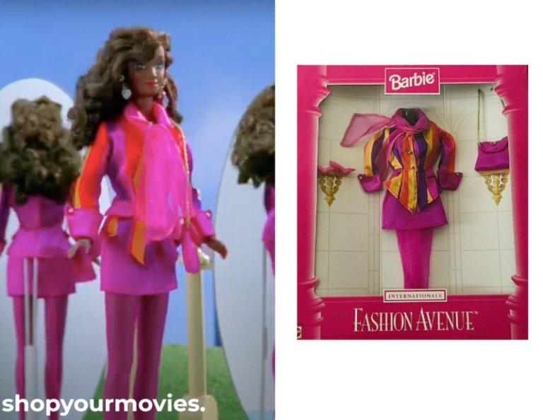 Life-Size: Eve Doll’s Striped Top and Purple Skirt