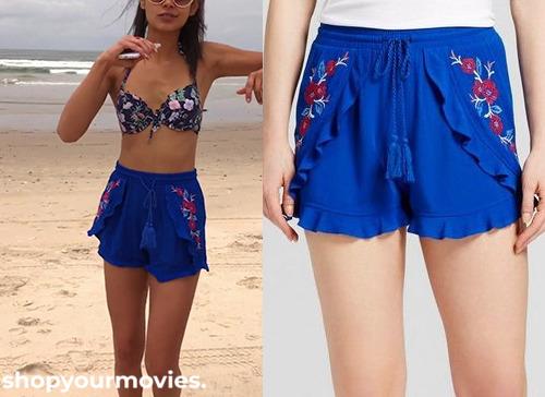 Truth or Dare: Penelope’s Blue Tassel Shorts