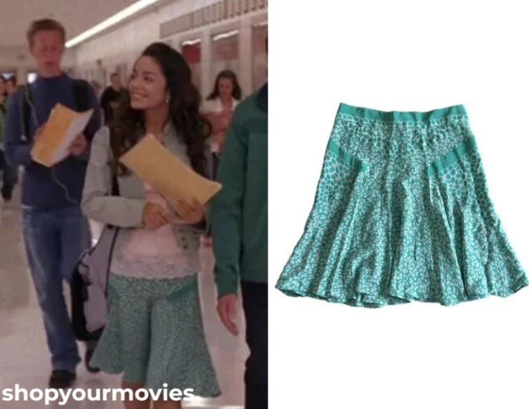 High School Musical: Gabriella’s Printed Skirt