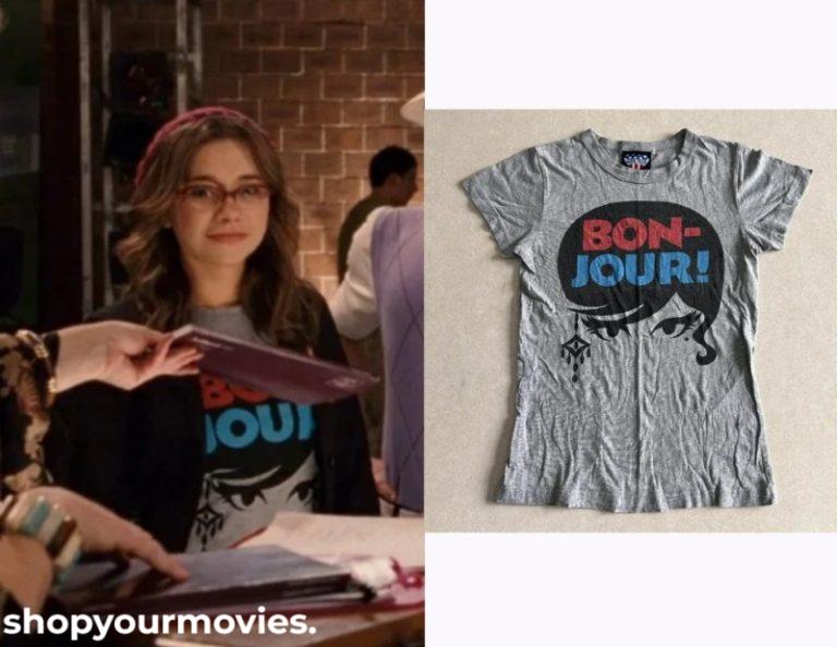 High School Musical 3: Kelsi’s Bonjour Shirt