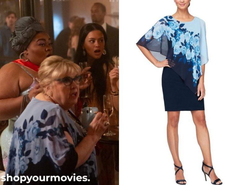 Bride Hard: Diane’s Blue Asymmetric Dress