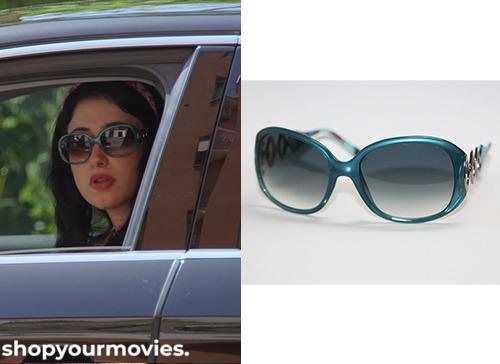 Another Simple Favor: Irene’s Blue Sunglasses