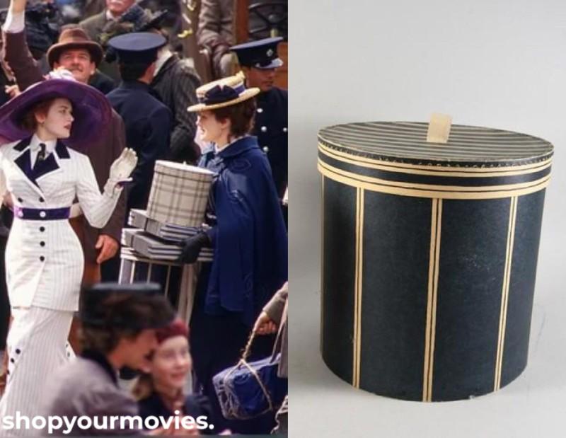 Titanic: Rose’s Striped Hat Box
