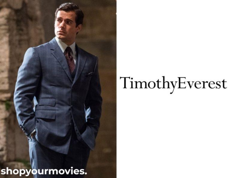 The Man From U.N.C.L.E.: Napoleon’s Gray/Blue Checked Suit