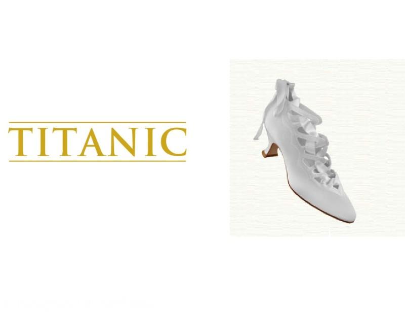 Titanic: Rose’s Blue Shoes