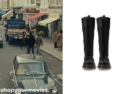 Cruella: Cruella’s Yellow Stitching Boots