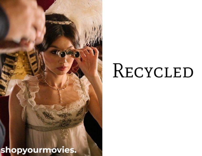 Mr. Malcolm’s List: Julia’s White Embroidered Dress