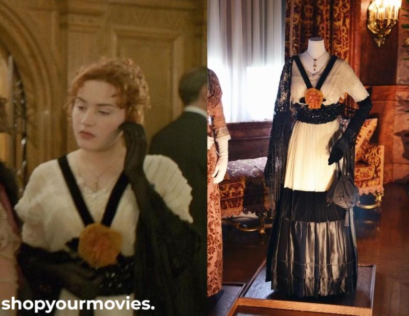 Titanic: Rose’s Black and White Dress
