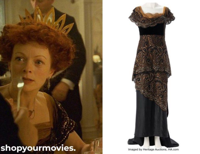 Titanic: Ruth’s Black Dress with Asymmetrical Hem | Shopyourmovies