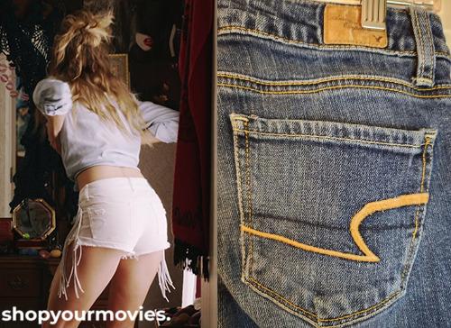 68 Kill: Liza’s White Fringed Shorts