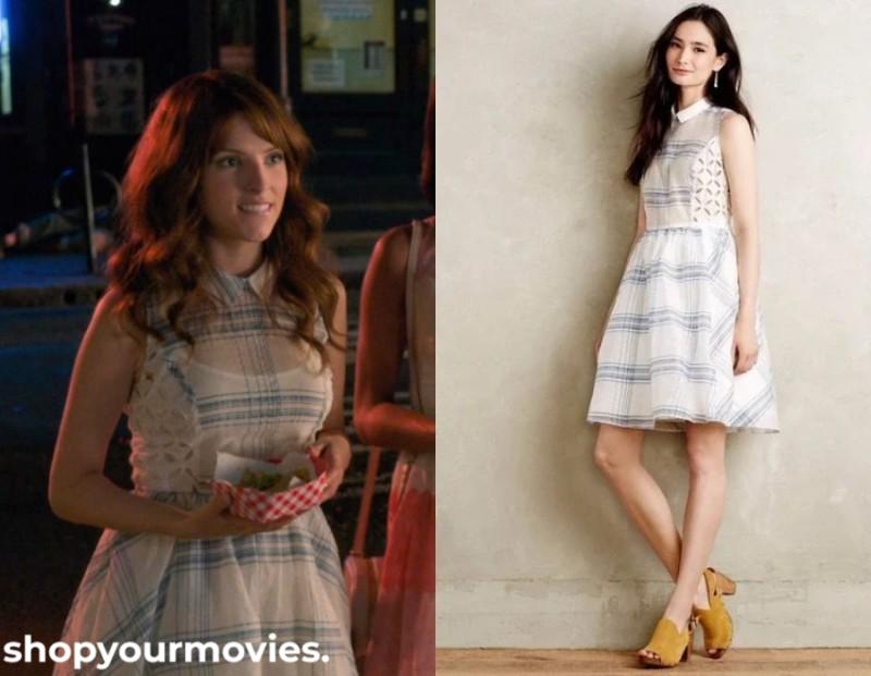 Mike and Dave Need Wedding Dates: Alice’s Blue/White Plaid Dress