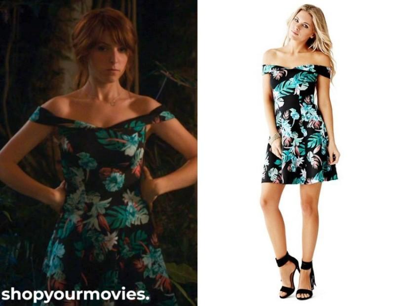 Mike and Dave Need Wedding Dates: Alice’s Floral Off The Shoulder Dress