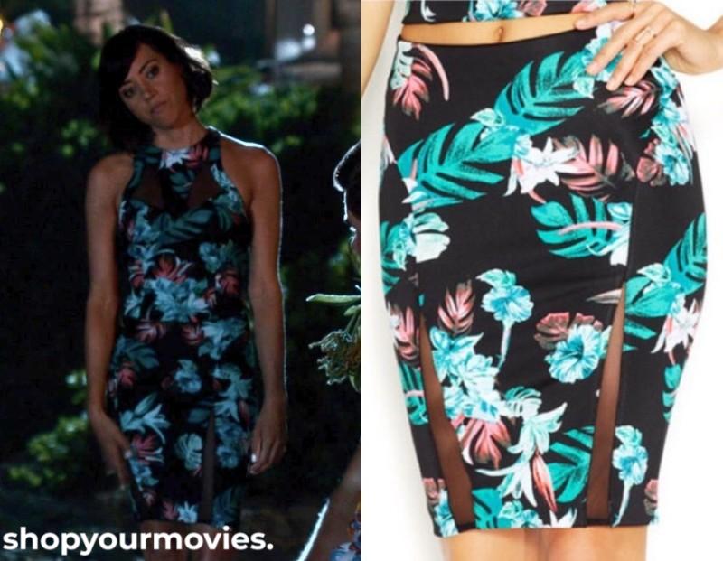 Mike and Dave Need Wedding Dates: Tatiana’s Floral Pencil Skirt