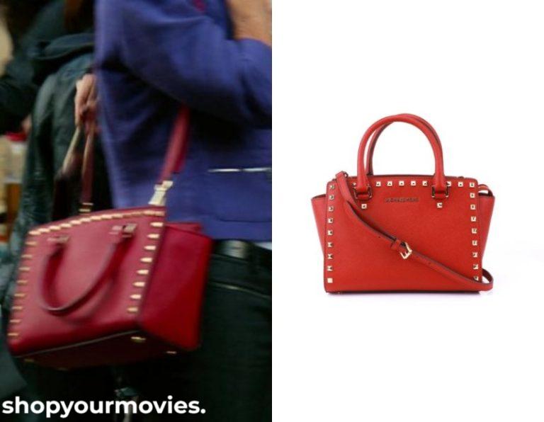 Focus: Red Studded Bag