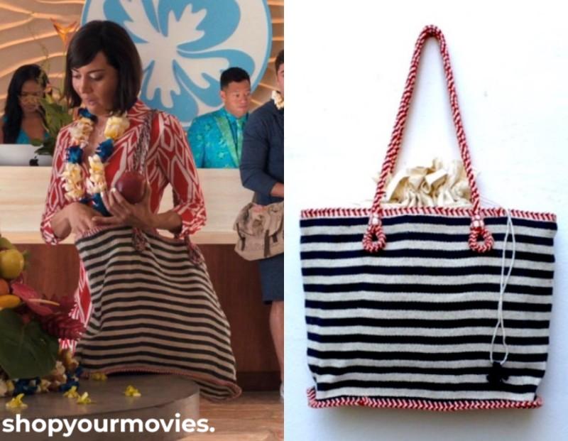 Mike and Dave Need Wedding Dates: Tatiana’s Striped Tote Bag