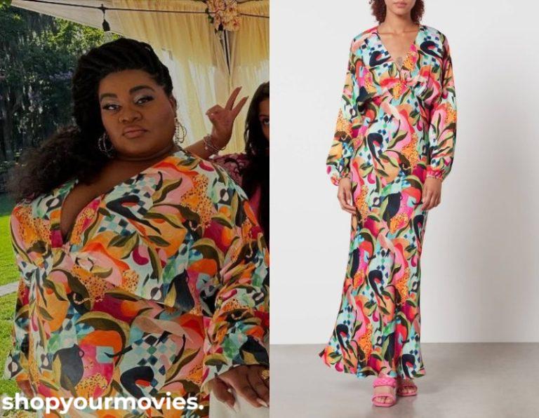 Bride Hard: Lydia’s Long Sleeve Multicolor Maxi Dress