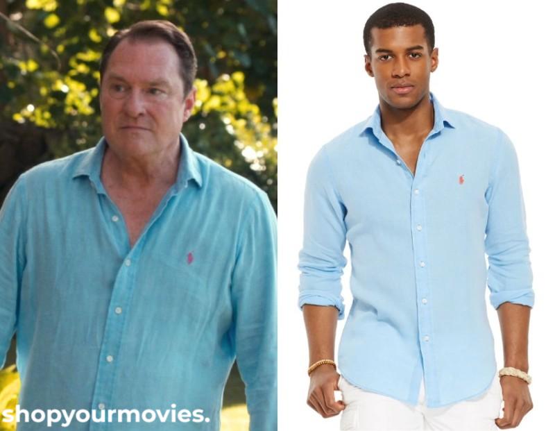 Mike and Dave Need Wedding Dates: Burt’s Light Blue Button Down Shirt