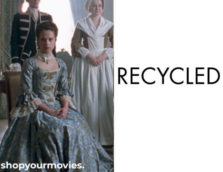 A Royal Affair: Caroline’s Blue Floral Dress